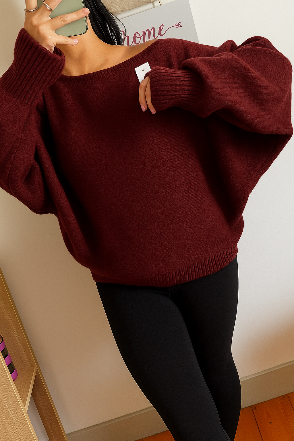 Pull Chloé Bordeaux