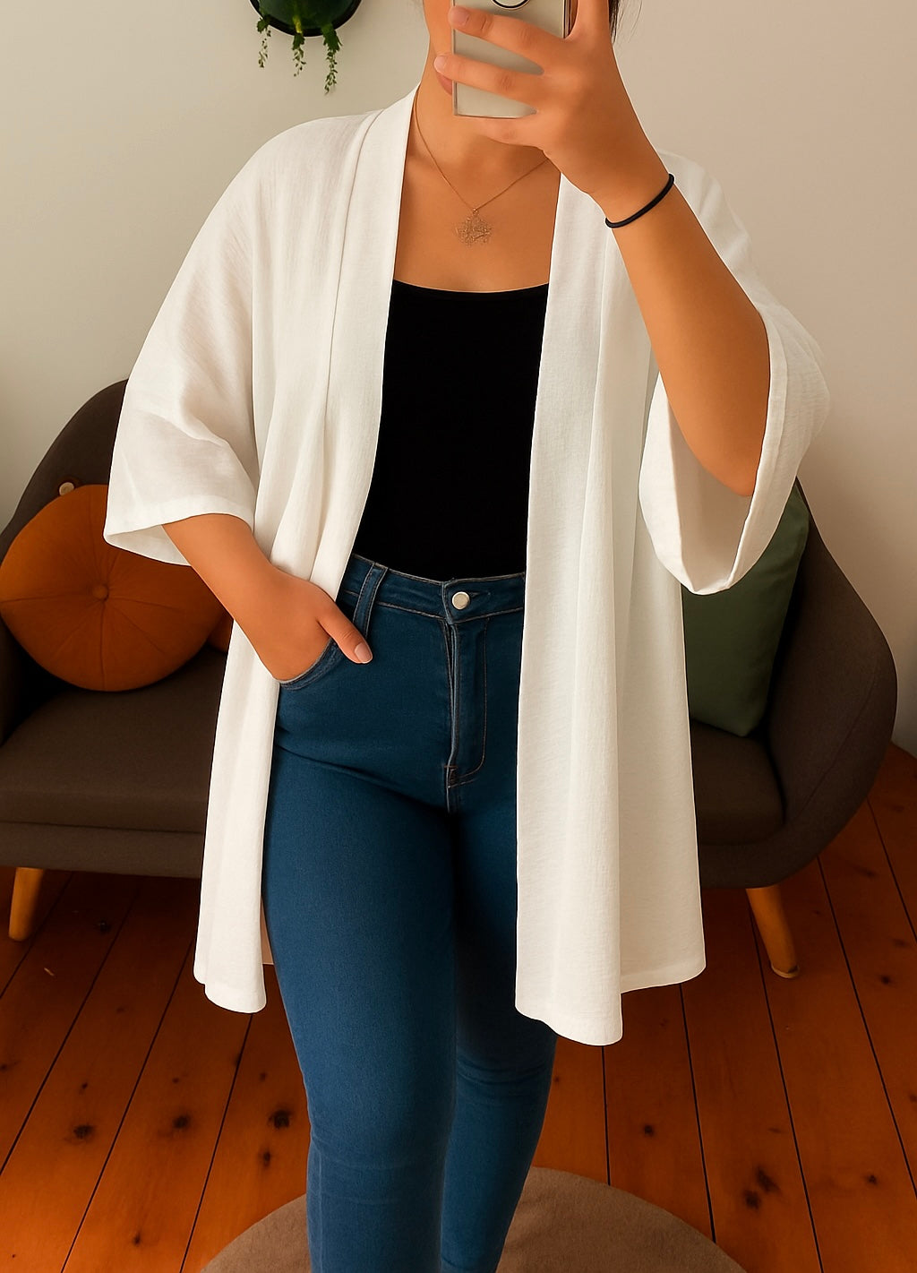 Kimono Pauline Blanc