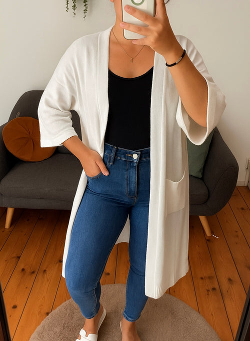 Gilet Oslo Blanc